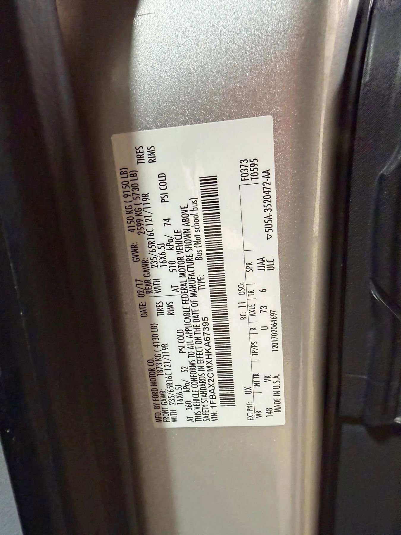 Used 2017 Ford Transit 350 XL RWD image 46