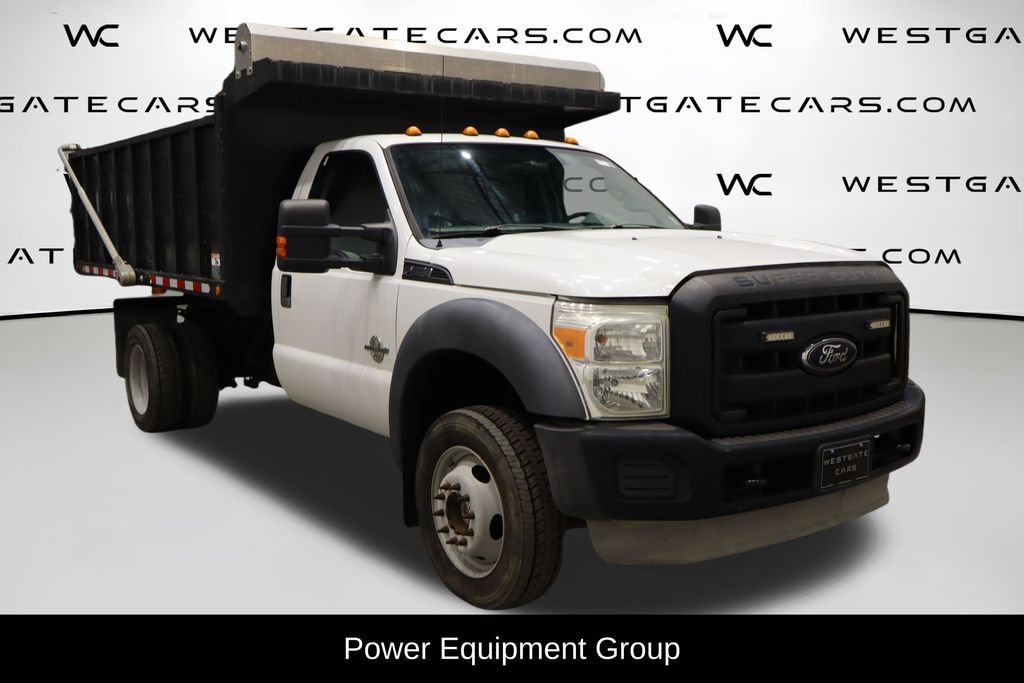 Used 2012 Ford F550 4x4 Regular Cab Super Duty w/ Payload Upgrade Pkg image 5