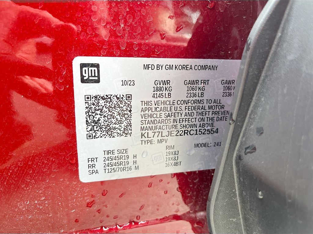 Used 2024 Chevrolet Trax RS w/ Driver Confidence Package FWD image 29