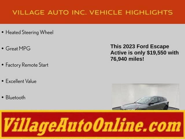 Used 2023 Ford Escape Active AWD/4WD image 16