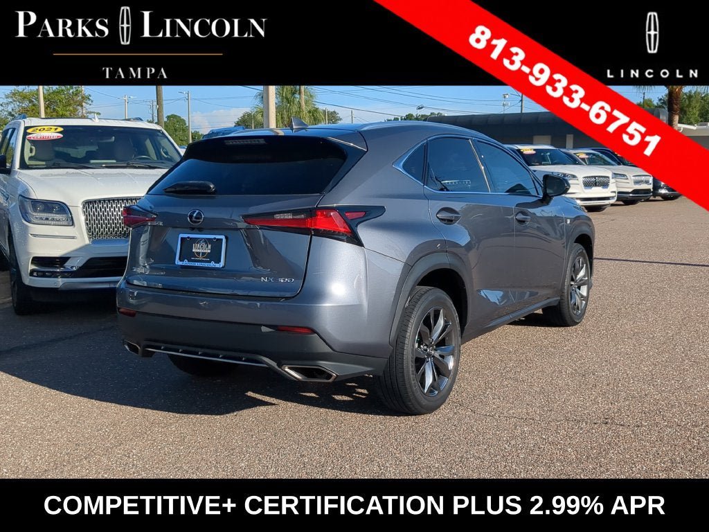 Used 2020 Lexus NX 300 F Sport w/ Accessory Package 2 FWD image 4