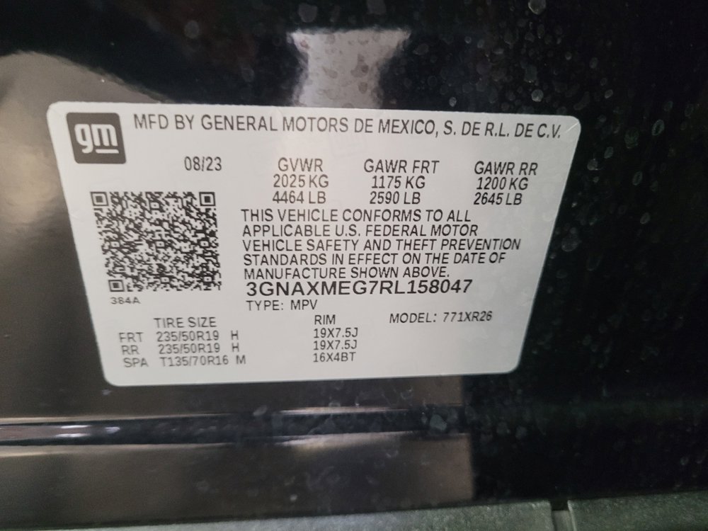 Used 2024 Chevrolet Equinox RS w/ RS Leather Package FWD image 33