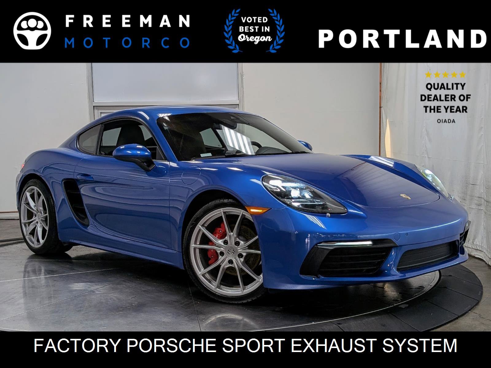 Used 2018 Porsche 718 Cayman S