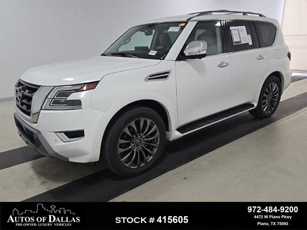 Used 2024 Nissan Armada Platinum w/ Captain's Chairs Package