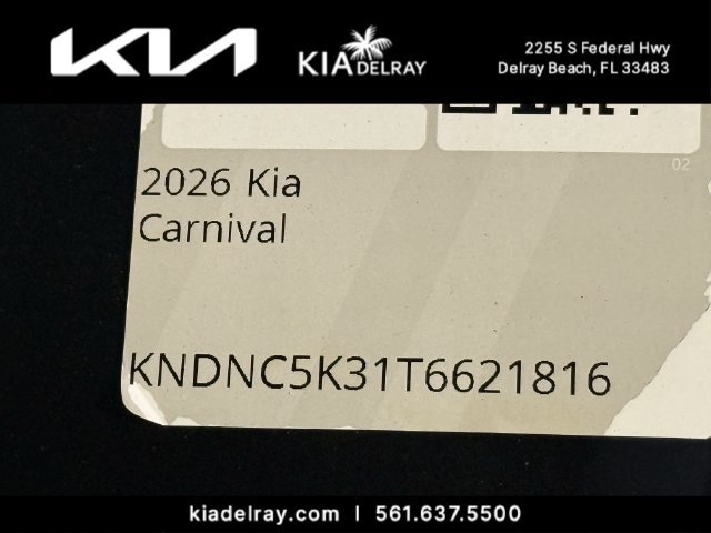 Used 2026 Kia Carnival EX FWD image 10