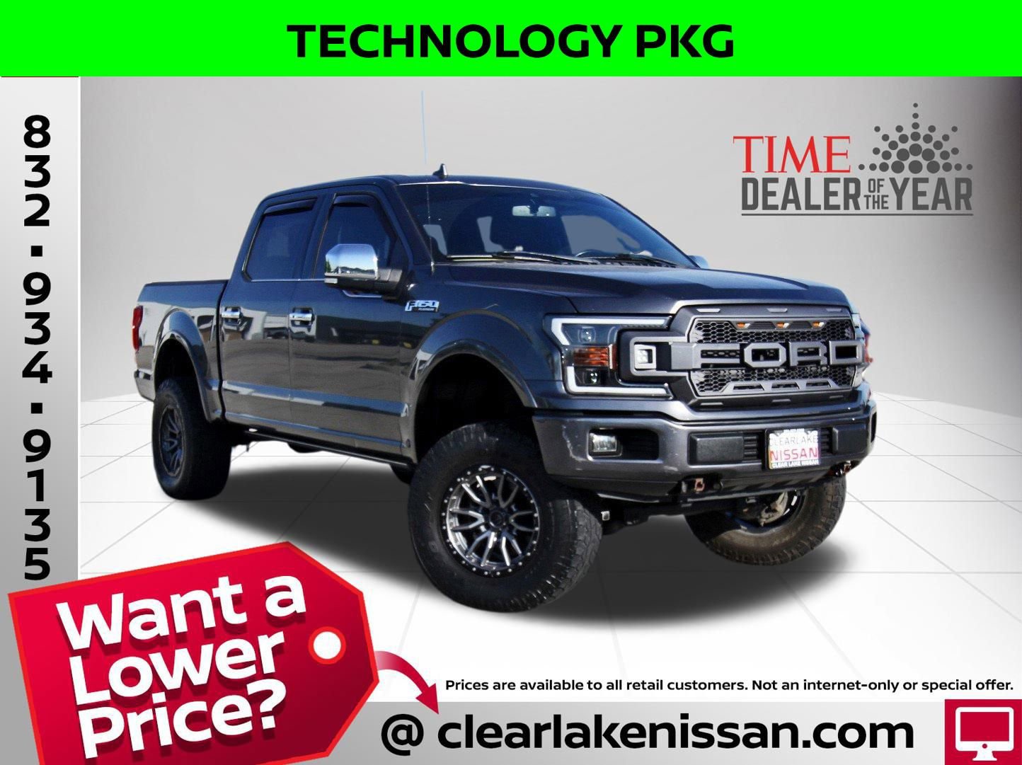 Used 2019 Ford F150 Platinum w/ Equipment Group 701A Luxury