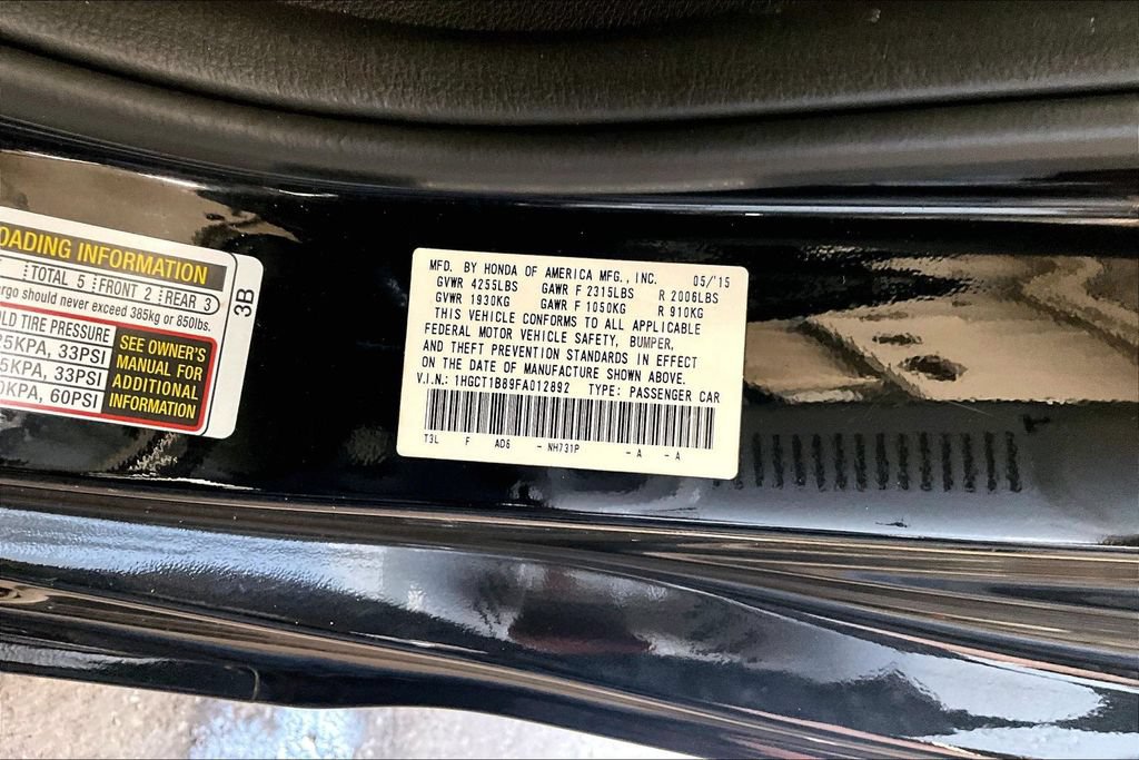 Used 2015 Honda Accord EX-L image 25