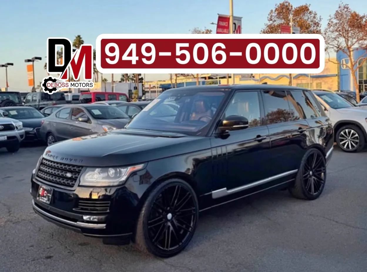 Used 2017 Land Rover Range Rover Supercharged AWD/4WD image 1