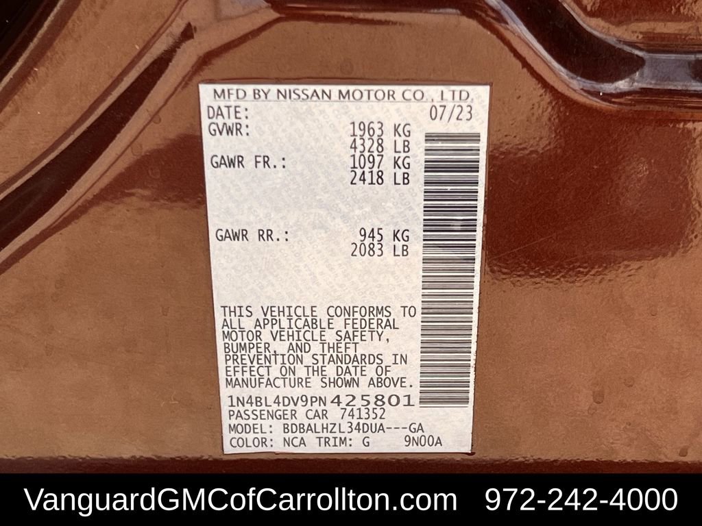 Used 2023 Nissan Altima 2.5 SV image 31