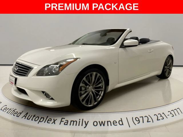 Used 2014 INFINITI Q60 Convertible w/ Premium Package