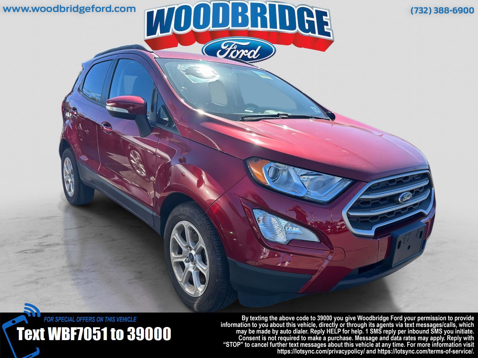 Used 2021 Ford EcoSport SE w/ SE Convenience Package