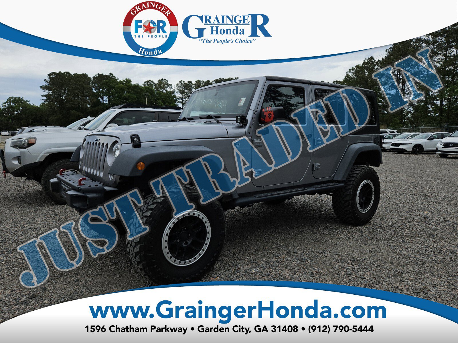 Used 2018 Jeep Wrangler Unlimited Sport S AWD/4WD image 1