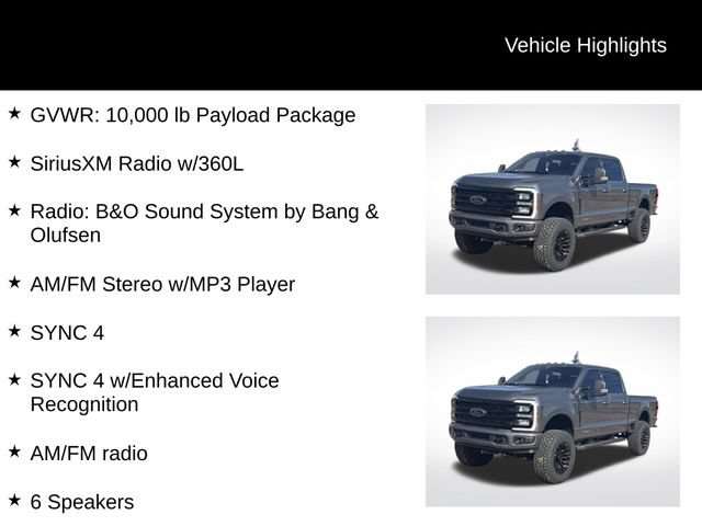 Used 2024 Ford F250 XLT w/ Black Appearance Package AWD/4WD image 14