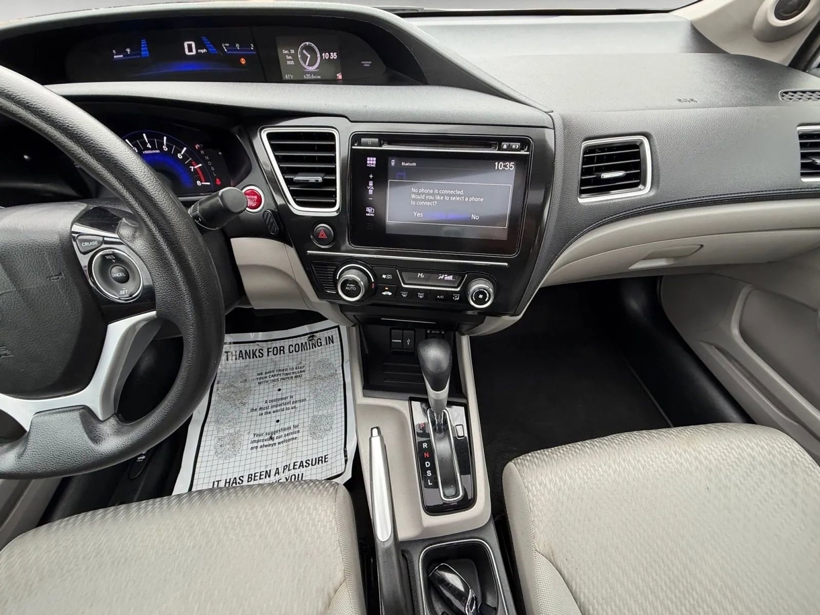 Used 2015 Honda Civic EX image 11