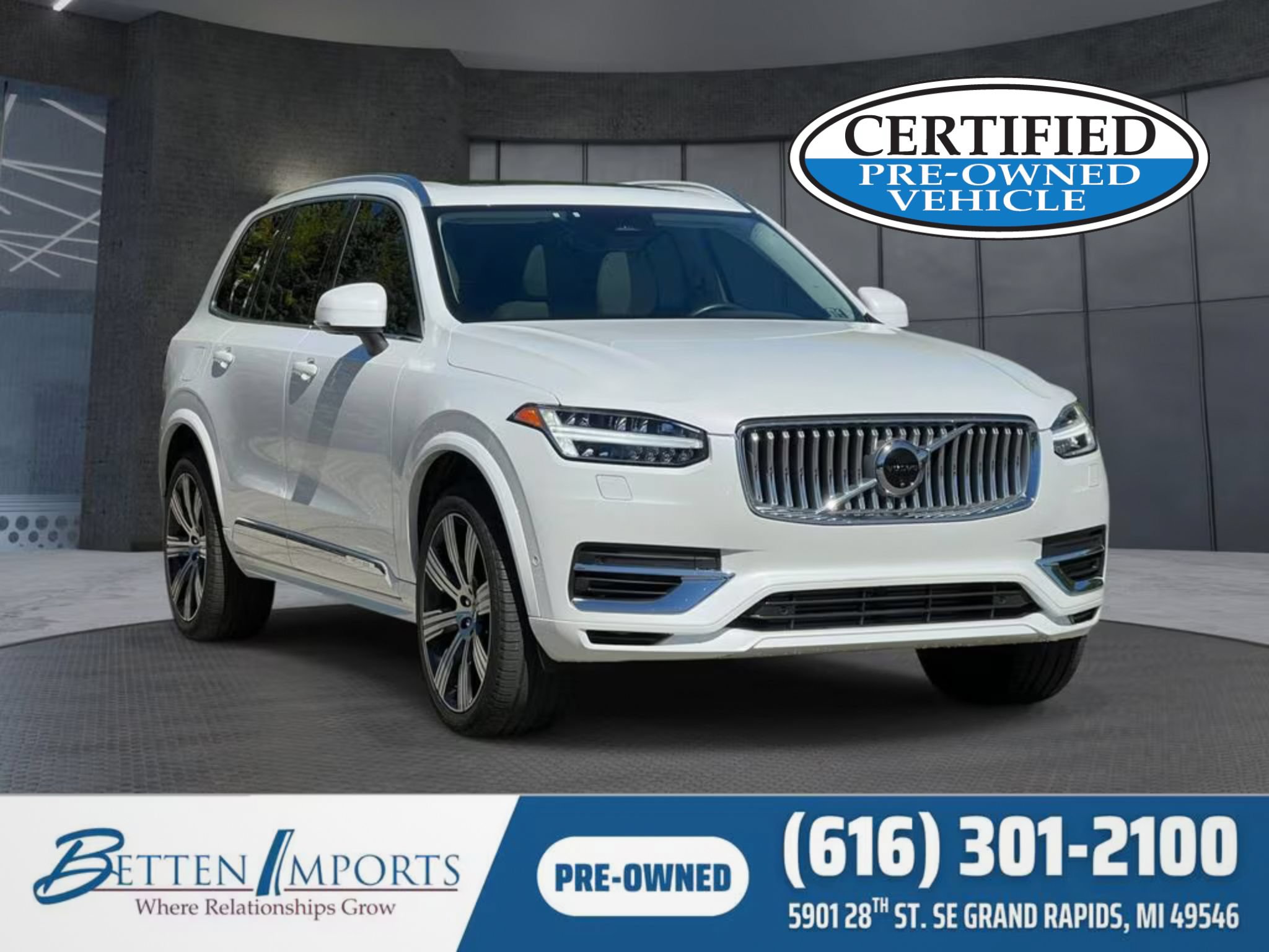 Used 2024 Volvo XC90 T8 Plus w/ Protection Package AWD/4WD image 1