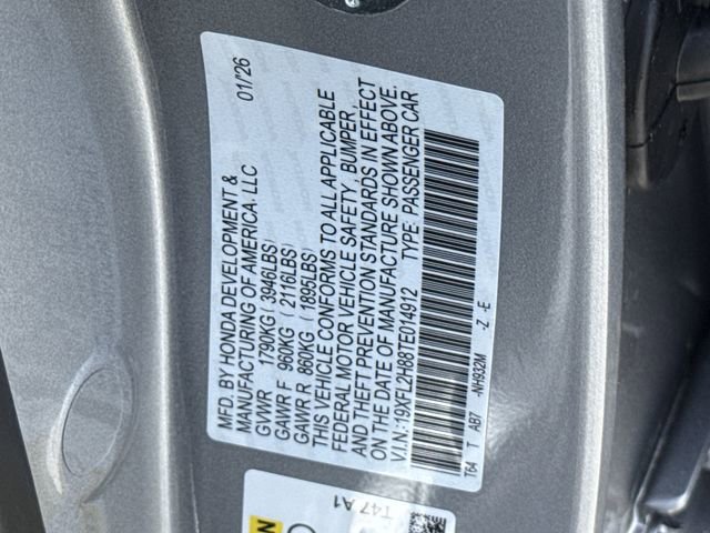 New 2026 Honda Civic Sport image 38