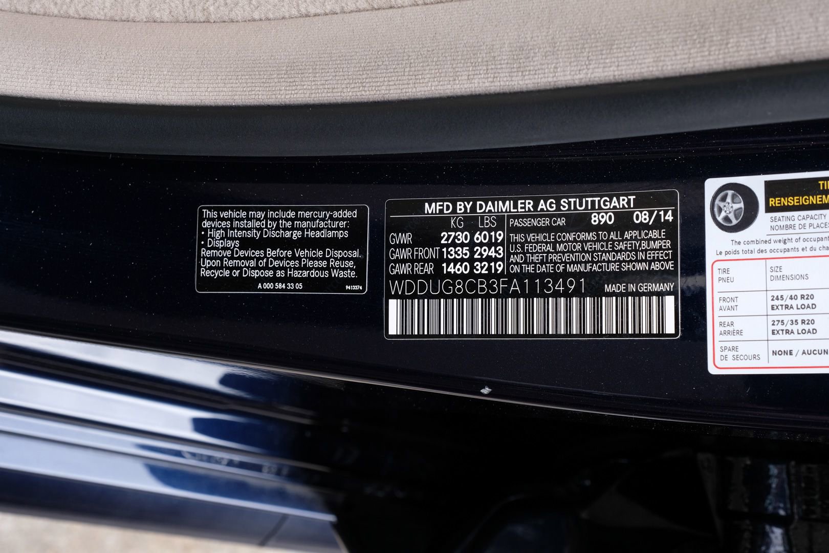 Used 2015 Mercedes-Benz S 550 Sedan w/ Sport Package image 61