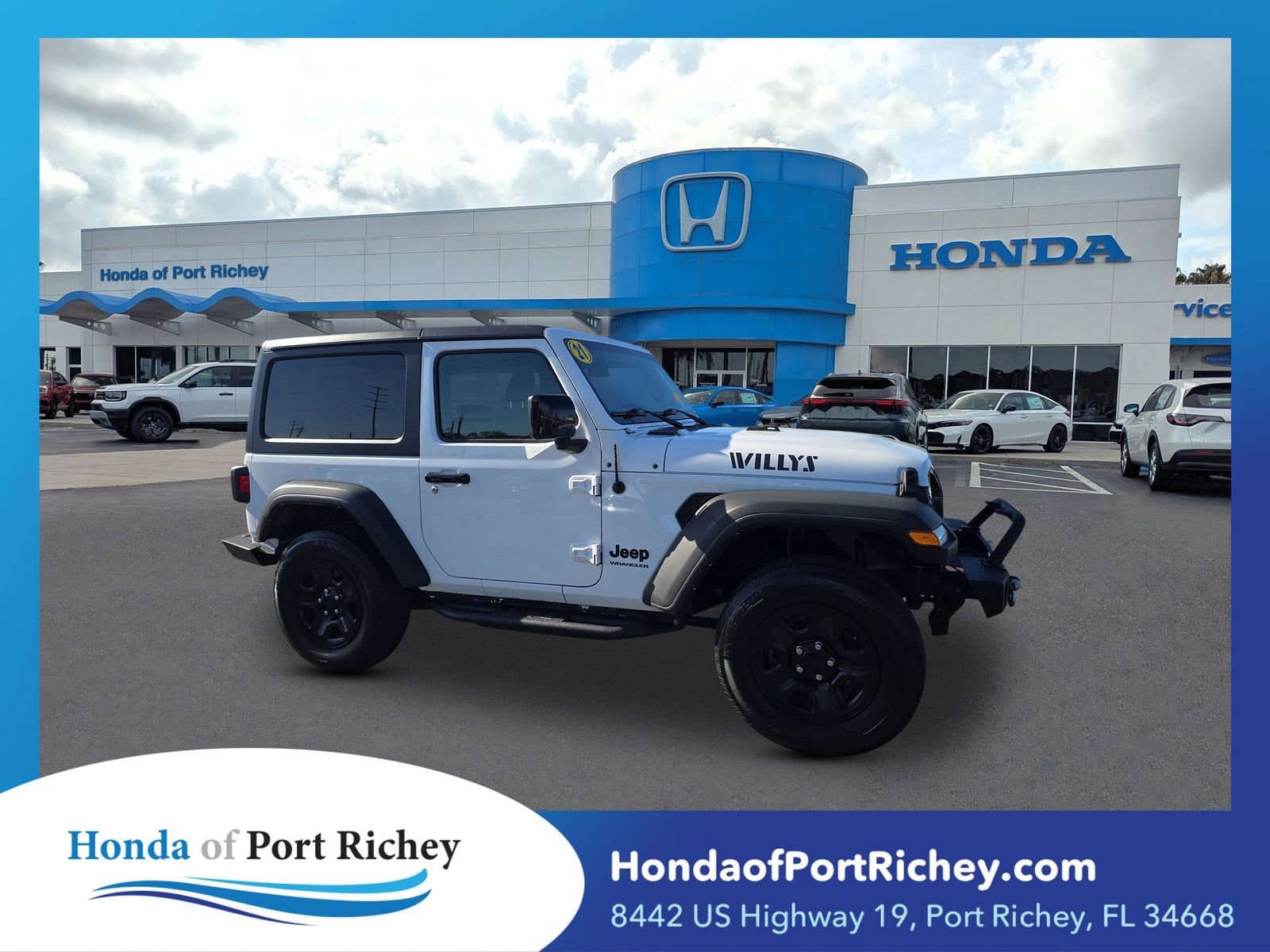 Used 2021 Jeep Wrangler Sport image 1