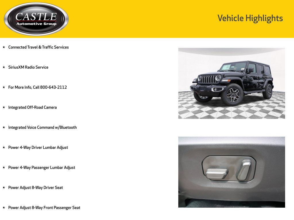 New 2026 Jeep Wrangler Unlimited Sahara AWD/4WD image 10