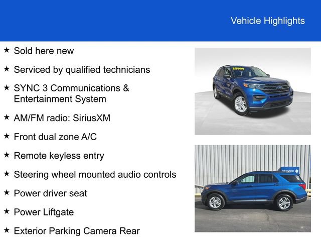 Used 2022 Ford Explorer XLT w/ Class IV Trailer Tow Package image 2