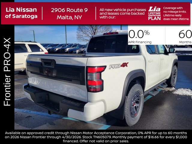 New 2026 Nissan Frontier PRO-4X w/ Pro-4x Convenience Package AWD/4WD image 3
