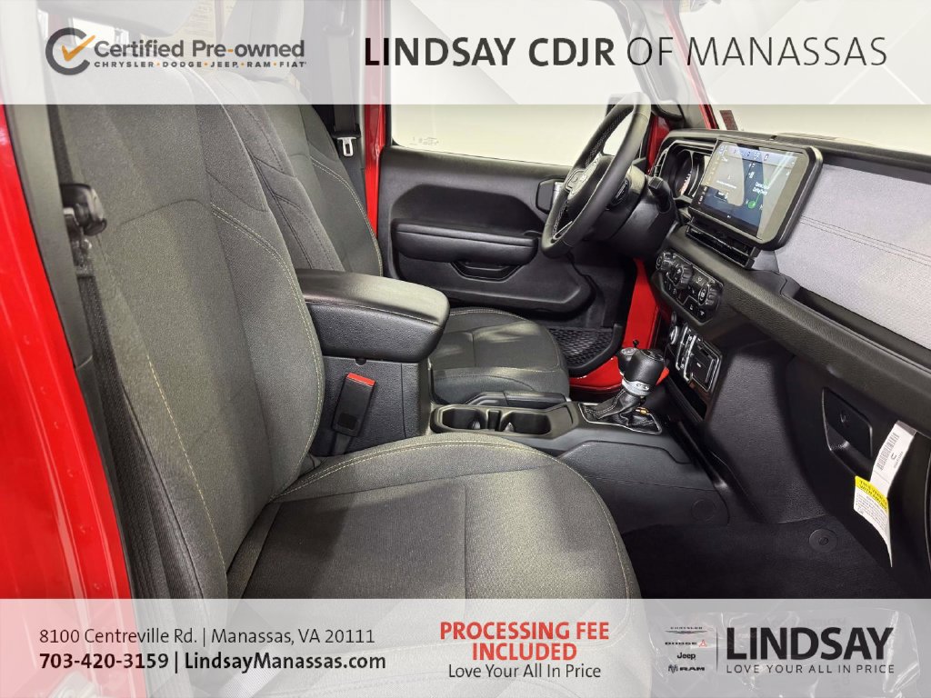 Used 2025 Jeep Wrangler Unlimited Sport AWD/4WD image 15
