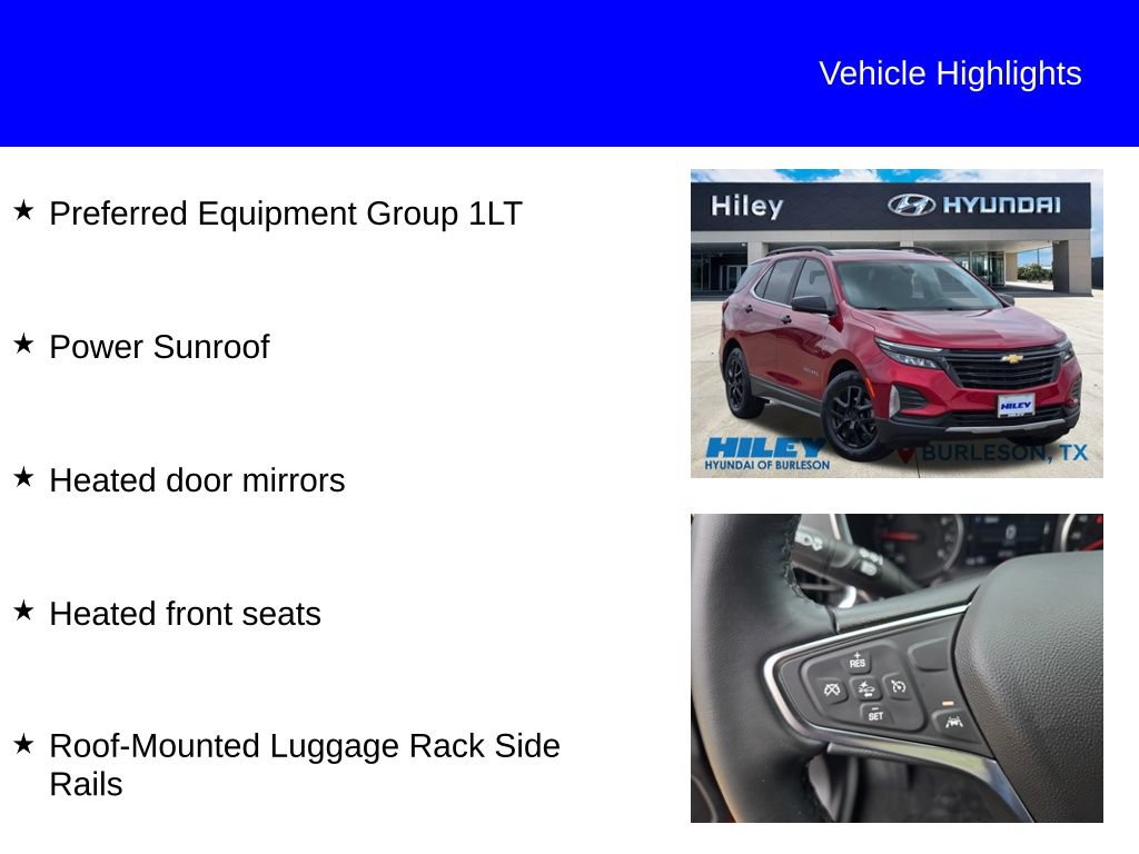 Used 2024 Chevrolet Equinox LT w/ LPO, Floor Liner Package FWD image 9