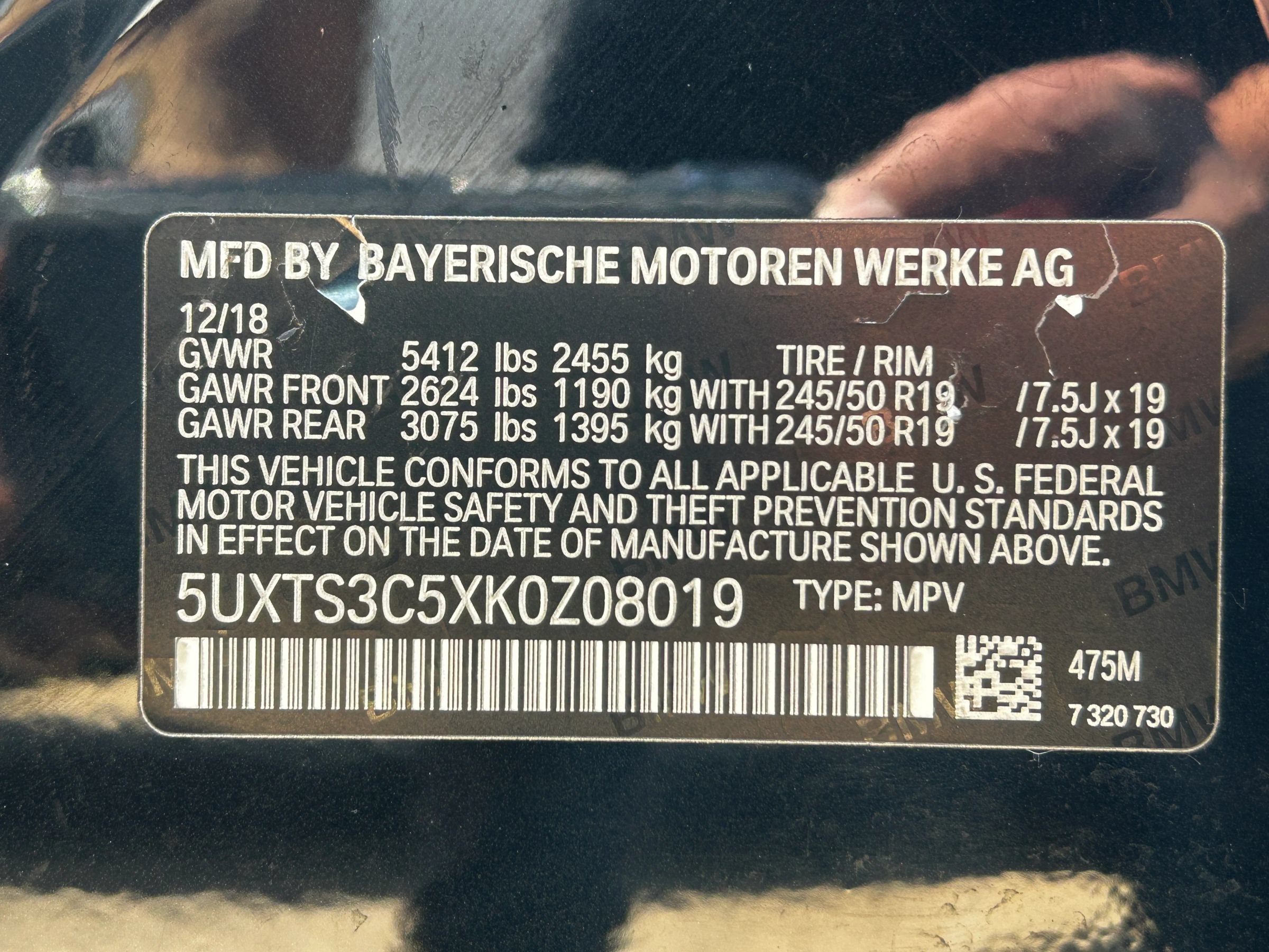Used 2019 BMW X3 M40i AWD/4WD image 62
