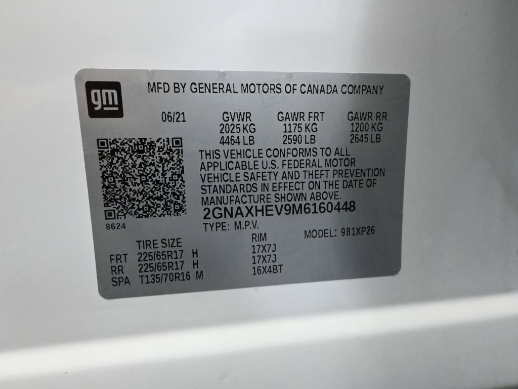 Used 2021 Chevrolet Equinox LS w/ LS Convenience Package image 48