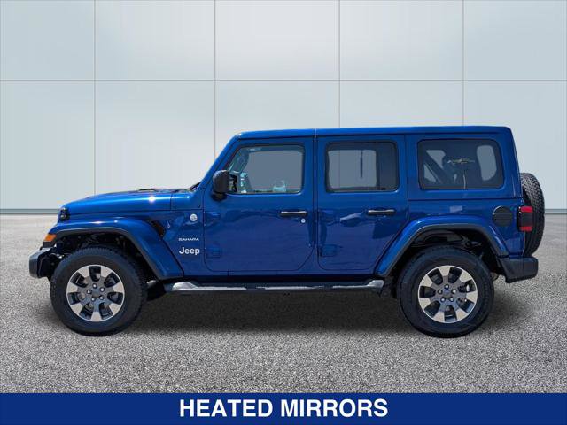 Used 2018 Jeep Wrangler Unlimited Sahara w/ Uconnect 4C Nav & Sound Group AWD/4WD image 2