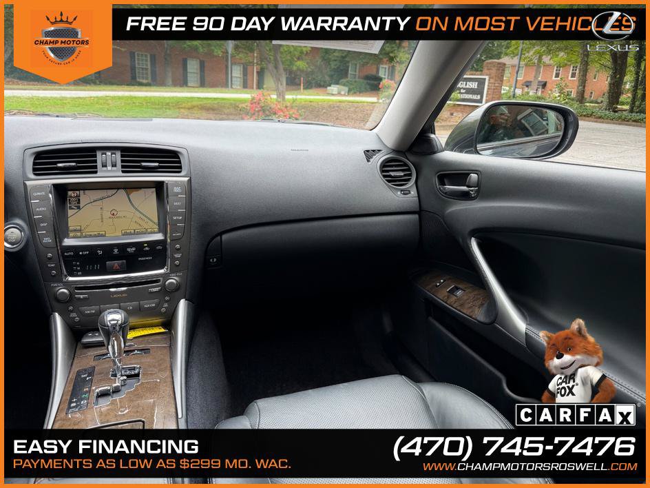 Used 2010 Lexus IS 250 w/ Preferred Accessory Package RWD image 31