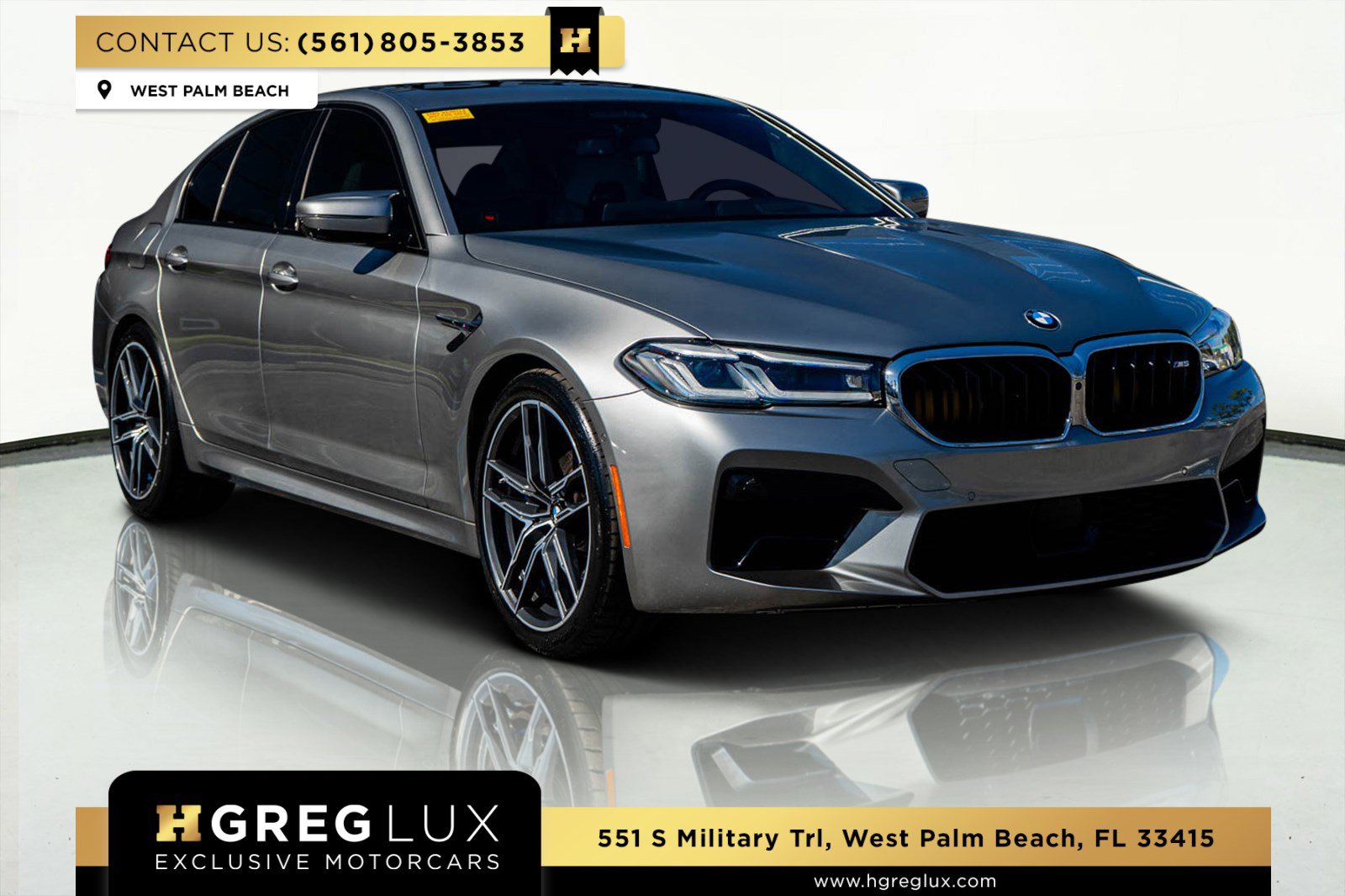 Used 2021 BMW M5 w/ Executive Package image 1