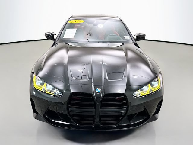 Used 2021 BMW M4 Coupe w/ Executive Package RWD image 2