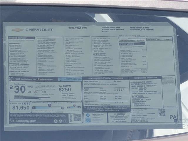 New 2026 Chevrolet Trax RS w/ Sunroof Package FWD image 17