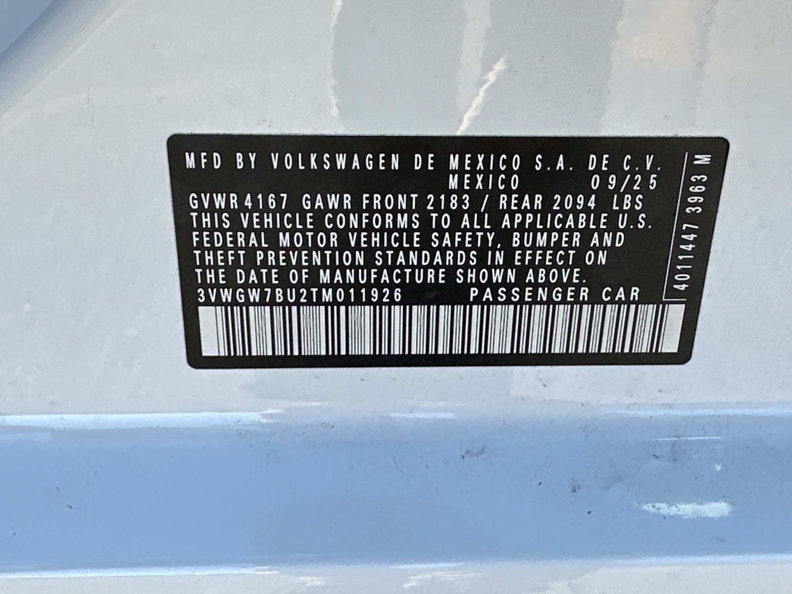 New 2026 Volkswagen Jetta SEL image 19