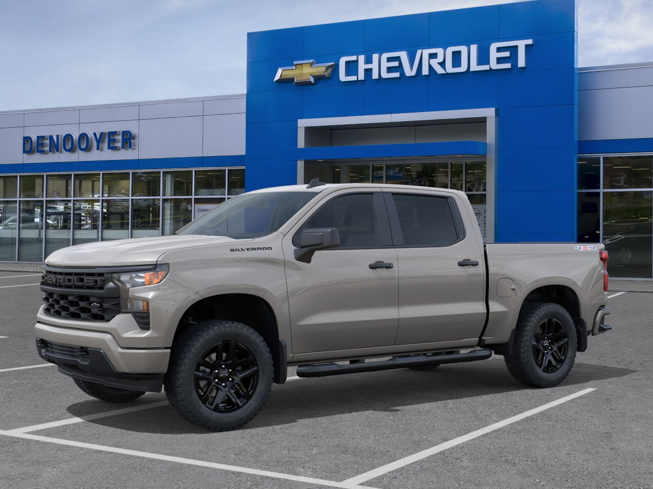 New 2026 Chevrolet Silverado 1500 Custom w/ Turbomax Blackout Package AWD/4WD image 26