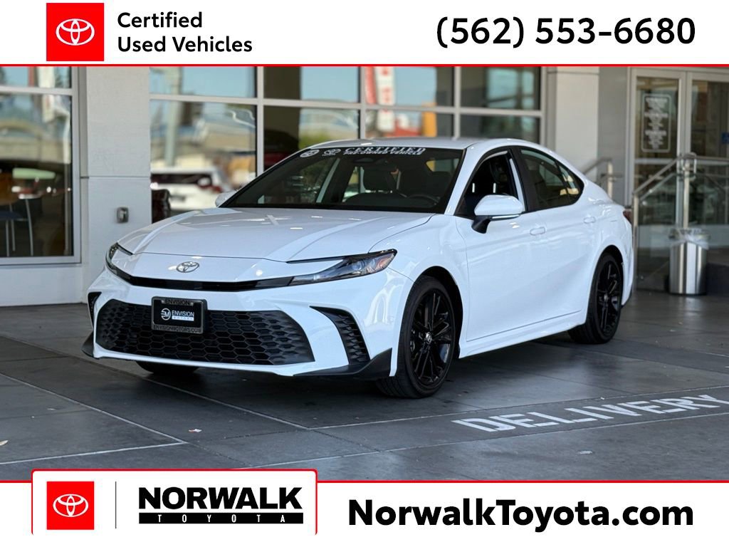 Certified 2025 Toyota Camry SE