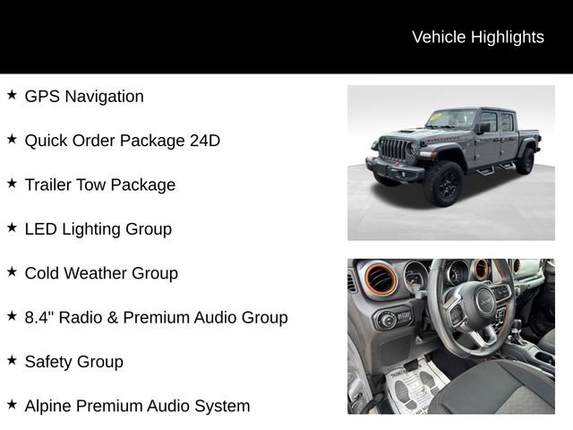 Used 2021 Jeep Gladiator Mojave AWD/4WD image 8