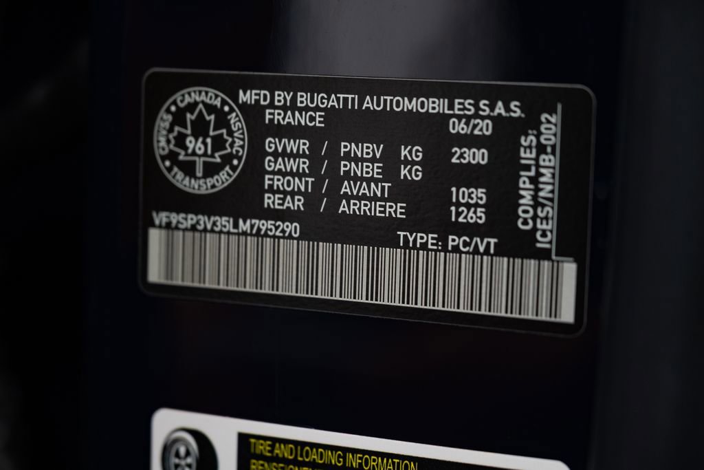 Used 2020 Bugatti Chiron AWD/4WD image 58