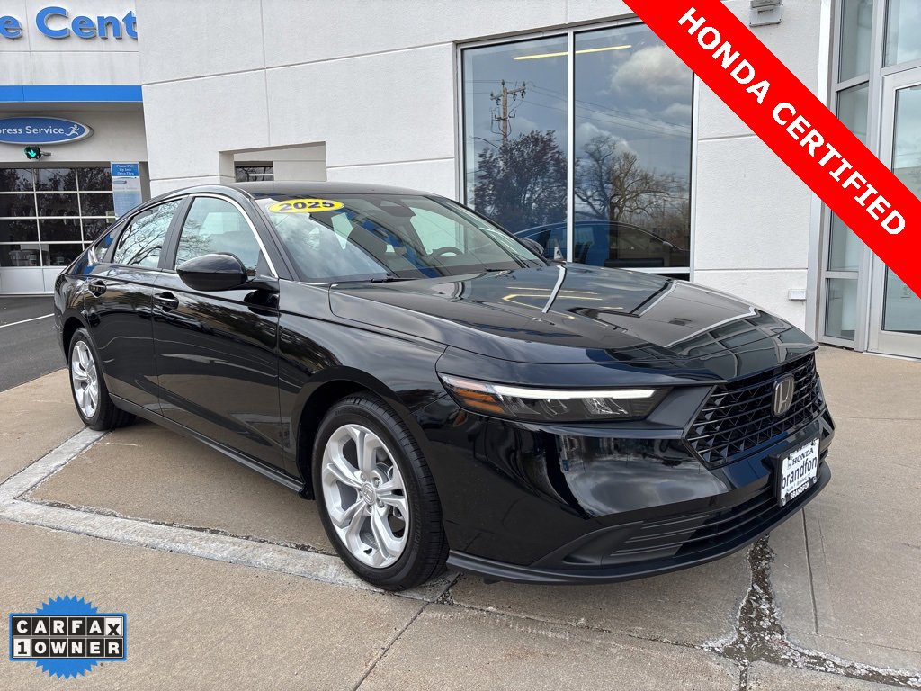 Certified 2025 Honda Accord LX