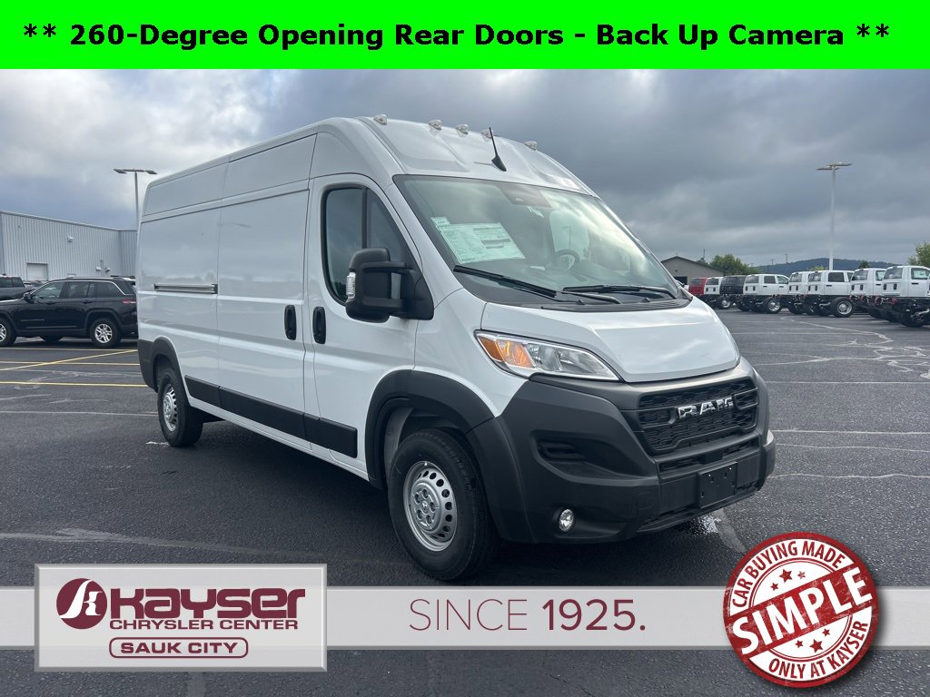 New 2025 RAM ProMaster 2500 w/ Convenience Group