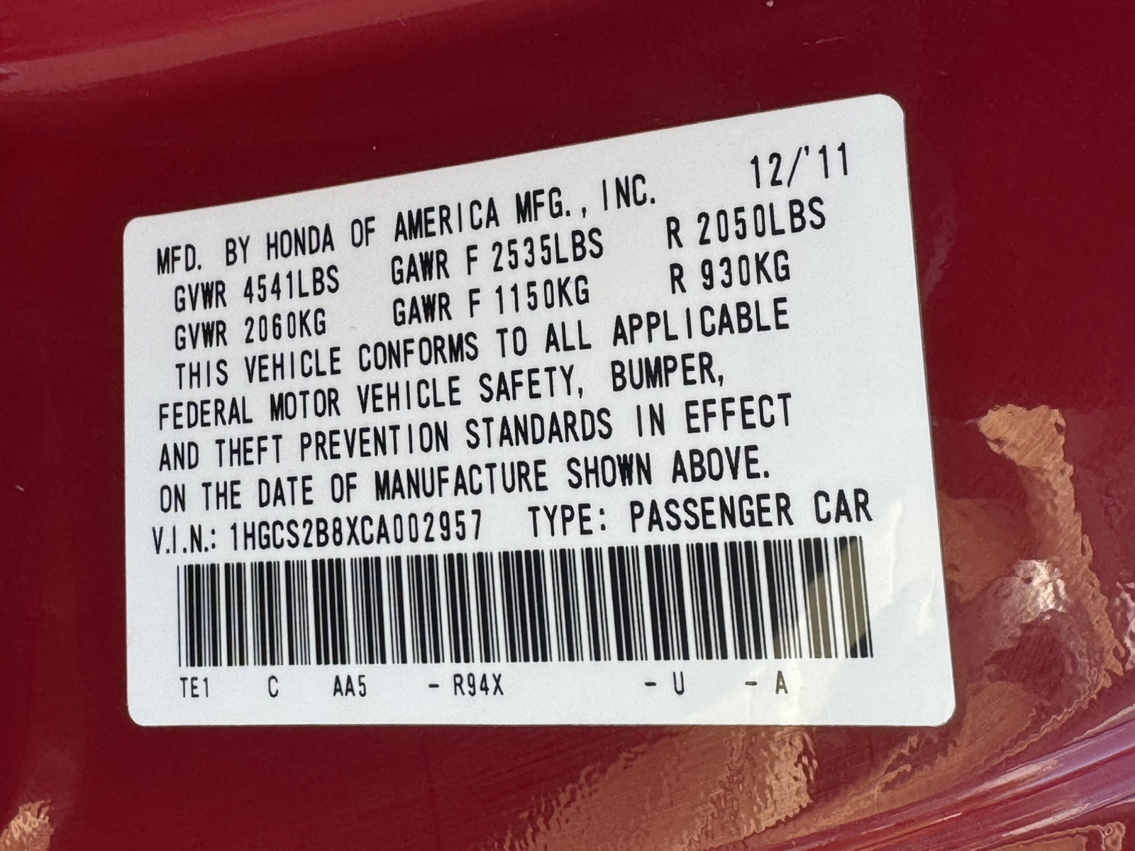 Used 2012 Honda Accord EX-L image 30