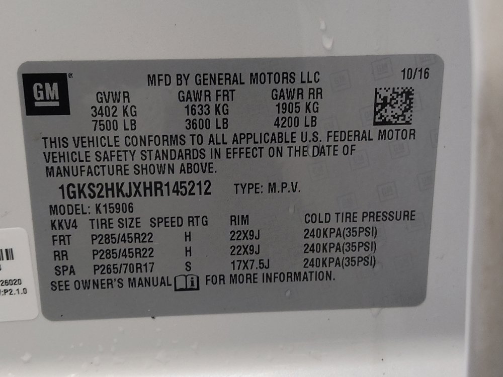 Used 2017 GMC Yukon XL Denali w/ Open Road Package AWD/4WD image 33