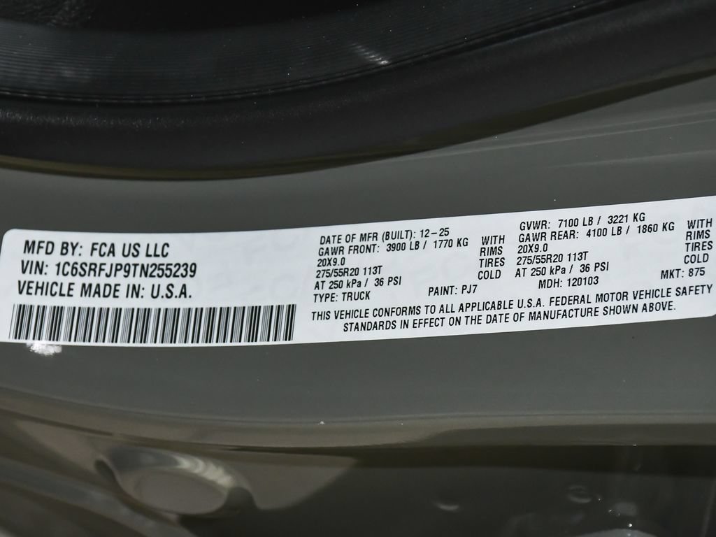 Used 2026 RAM 1500 Laramie AWD/4WD image 16