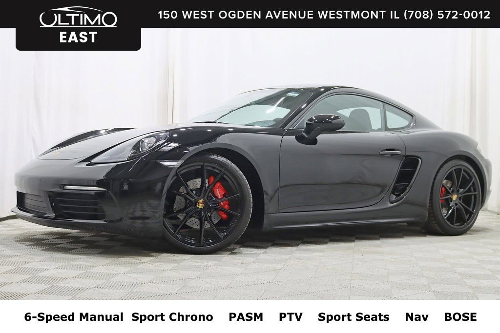 Used 2019 Porsche 718 Cayman S image 1
