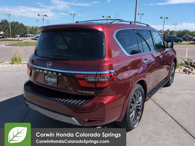 Used 2024 Nissan Armada Platinum w/ Captain's Chairs Package AWD/4WD image 10