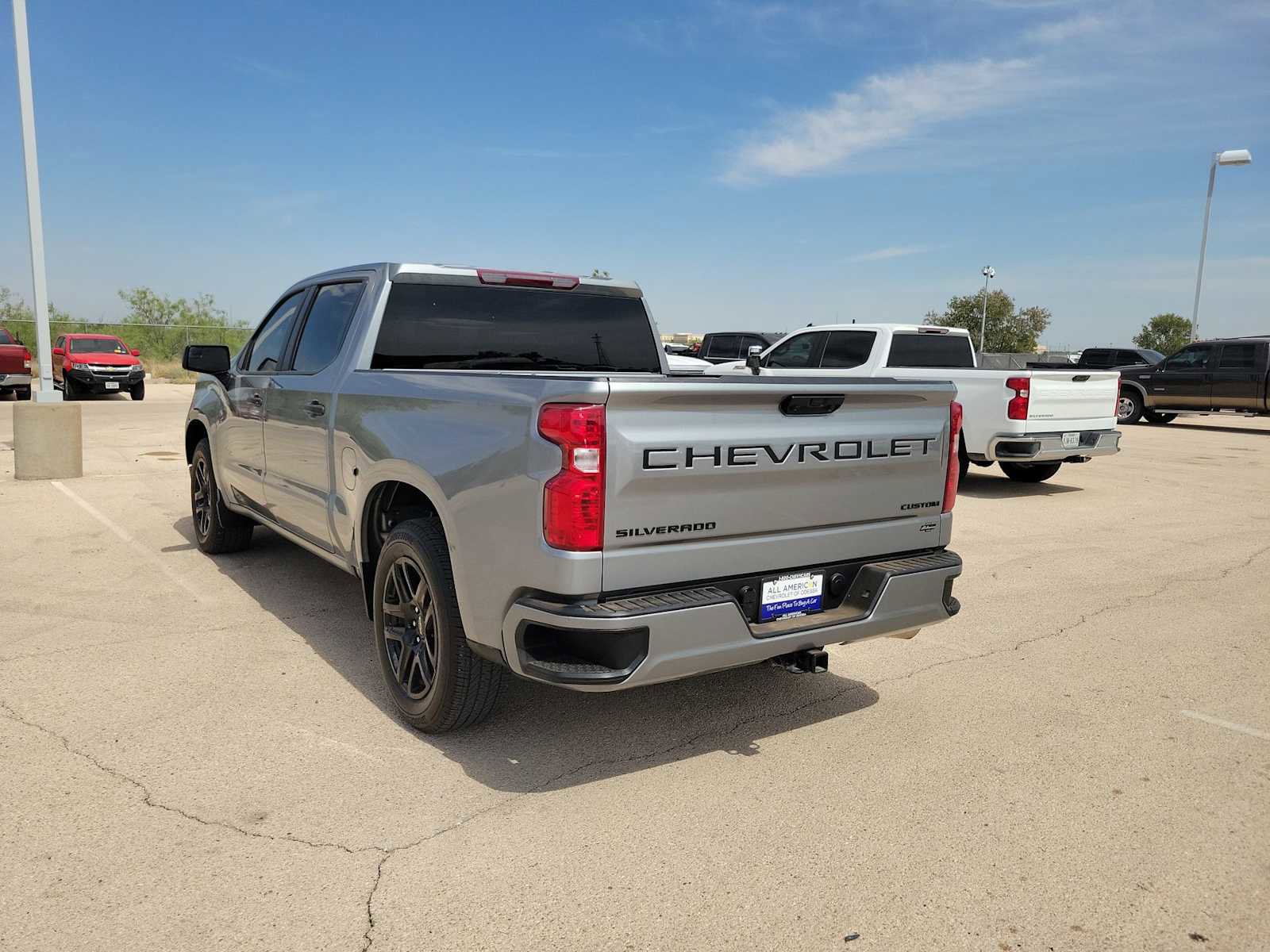 Used 2024 Chevrolet Silverado 1500 Custom w/ LPO, Dark Essentials Package RWD image 6