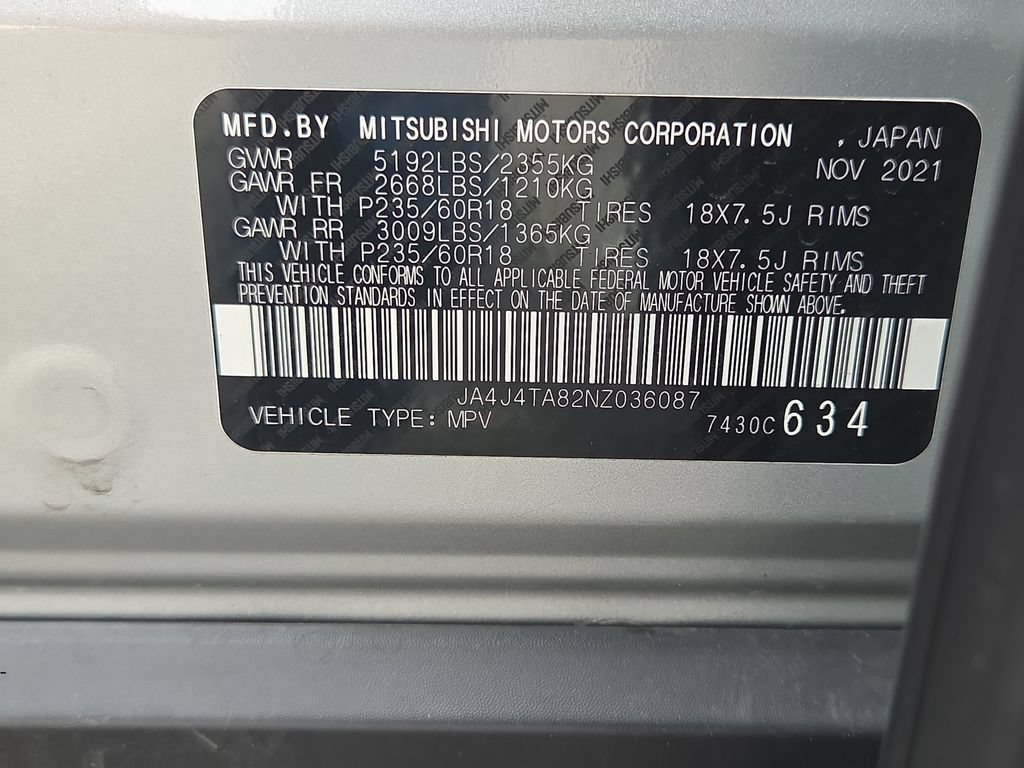 Used 2022 Mitsubishi Outlander ES AWD/4WD image 38