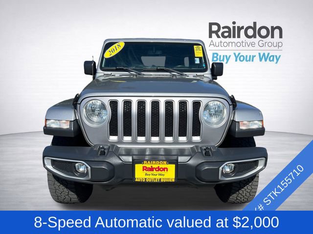 Used 2018 Jeep Wrangler Unlimited Sahara image 2