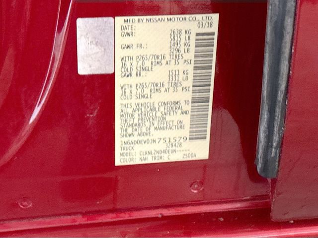 Used 2018 Nissan Frontier SV image 30